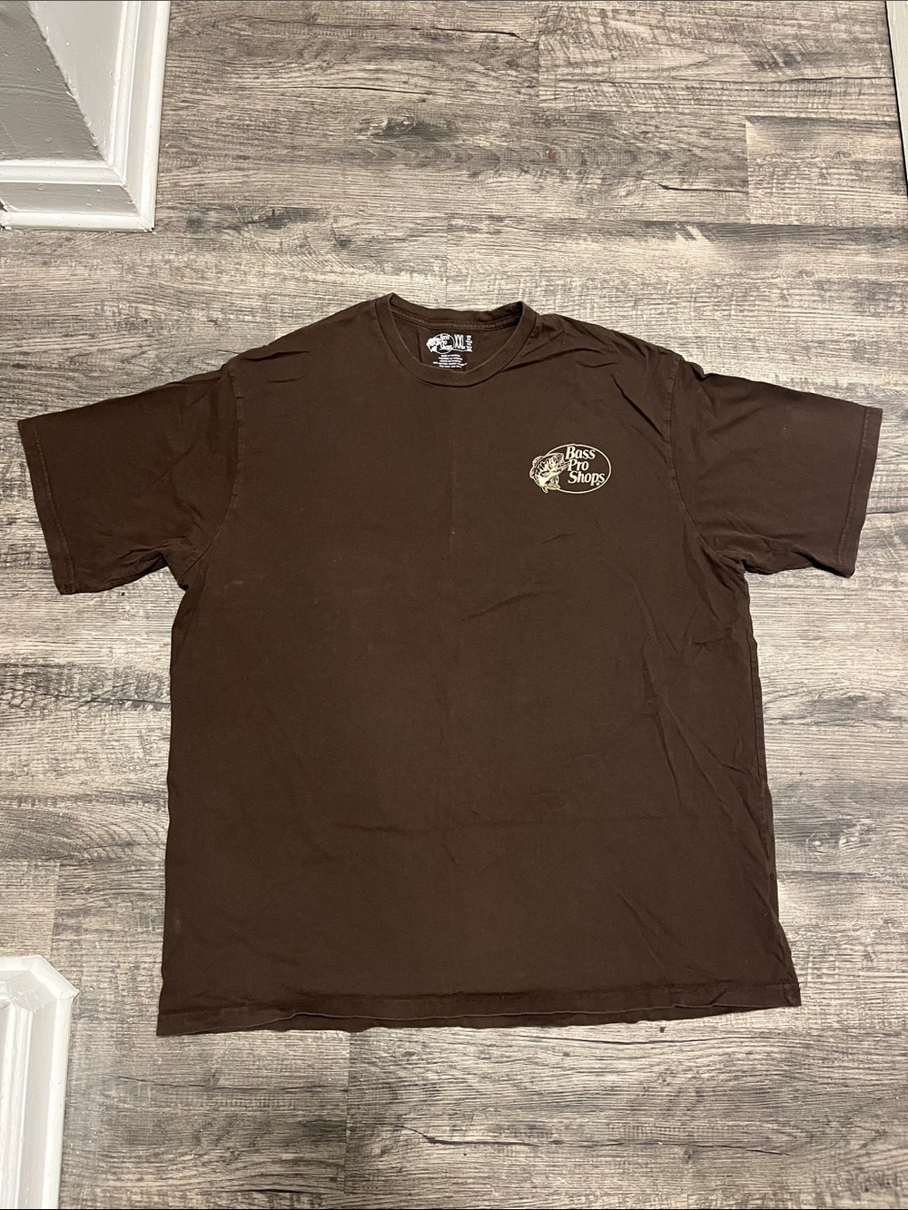 Bass Pro Shops Brown Short Sleeve Logo Tee